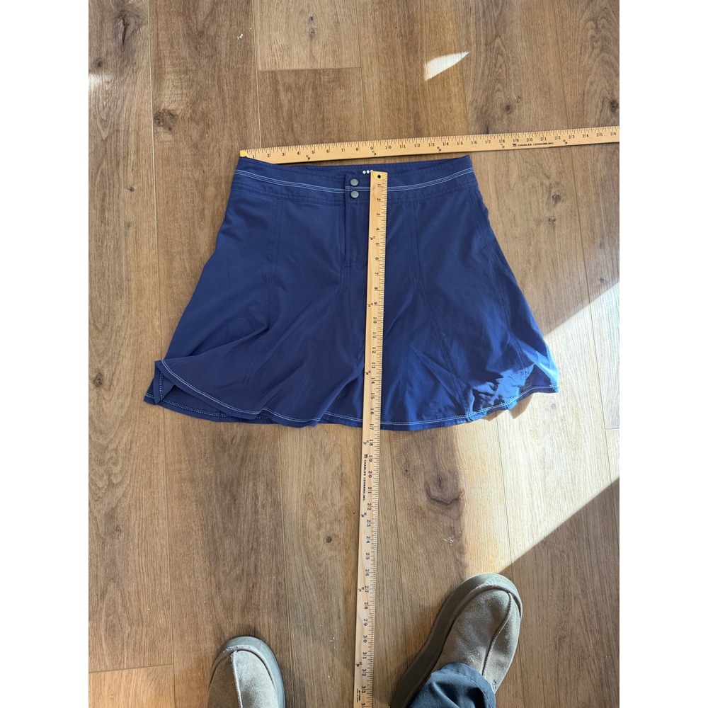 Title Nine Nimblene Skort Womens 8 Navy Blue Athletic Tennis Golf Hiking Skirt - Picture 5 of 5